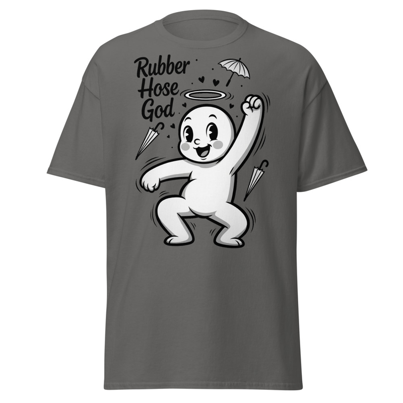 Rubber Hose God - Vintage Cartoon Halo Dancer Unisex classic tee