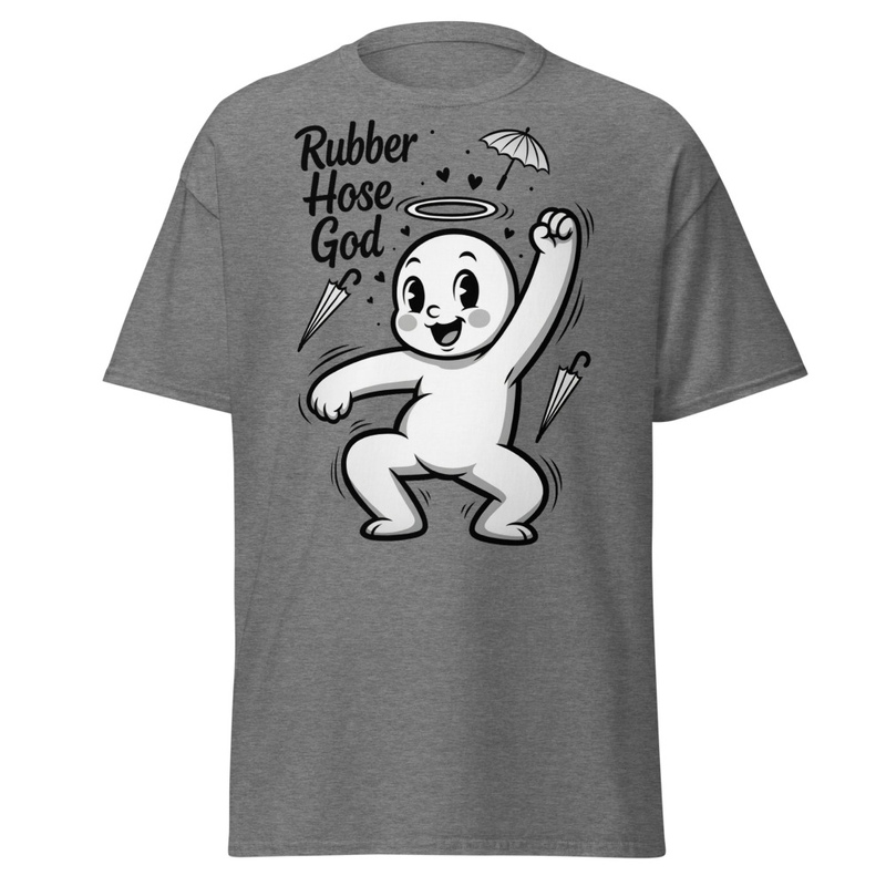 Rubber Hose God - Vintage Cartoon Halo Dancer Unisex classic tee
