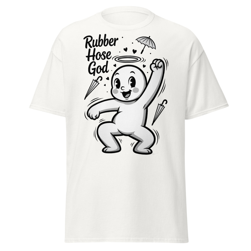 Rubber Hose God - Vintage Cartoon Halo Dancer Unisex classic tee