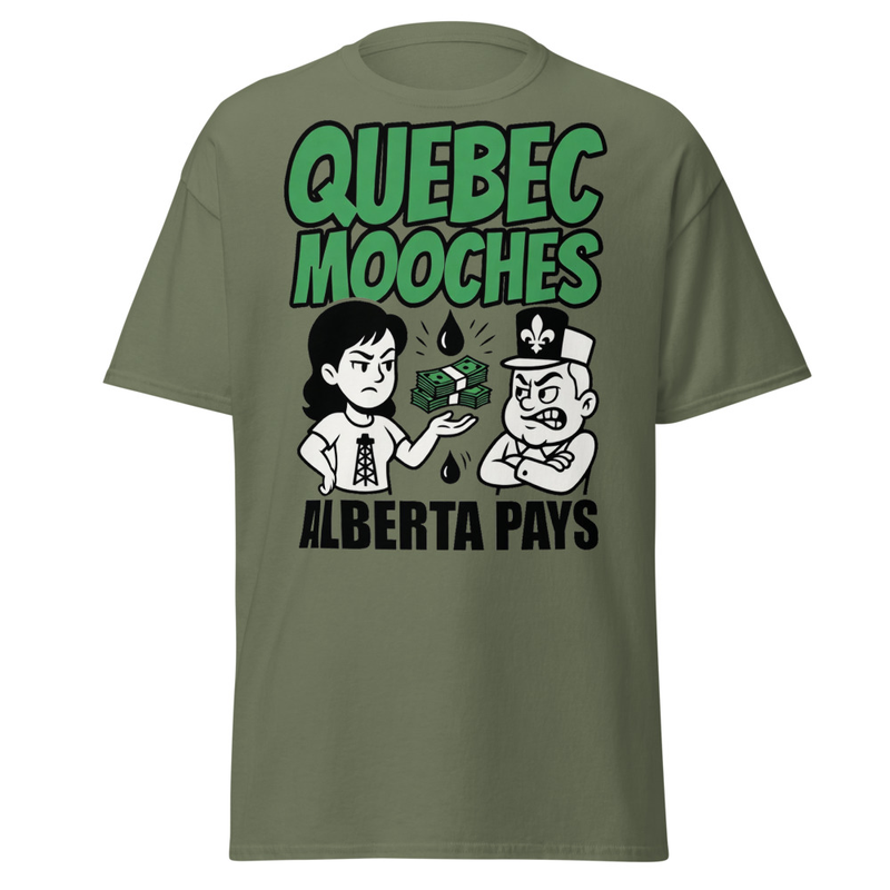 Quebec Mooches Alberta Pays T-Shirt