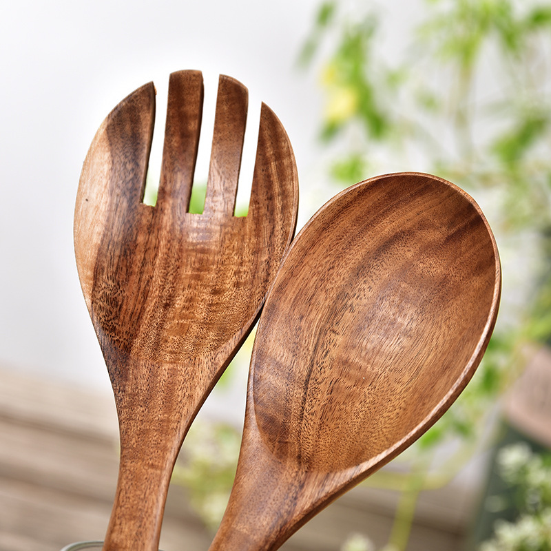 Wooden Salad Fork