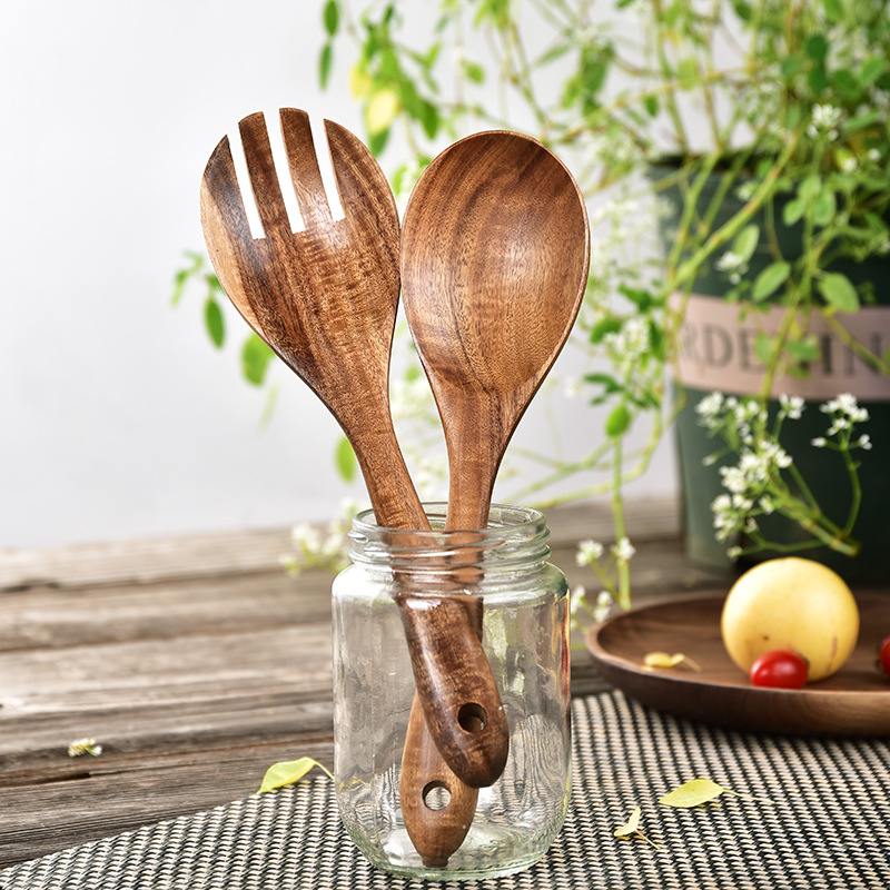 Wooden Salad Fork