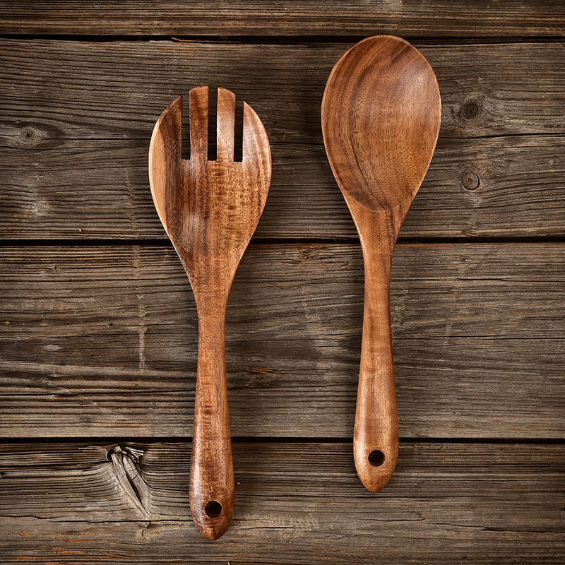 Wooden Salad Fork