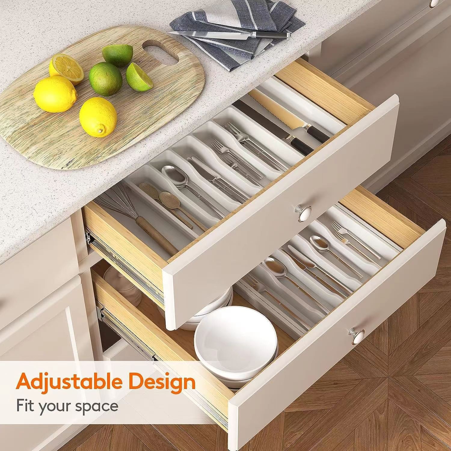 Expandable Cutlery Drawer Organizer