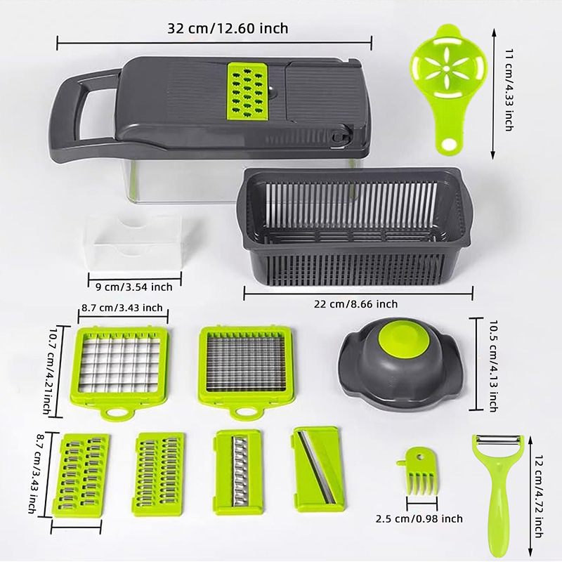 Multi-Functional Veggie Slicer Set
