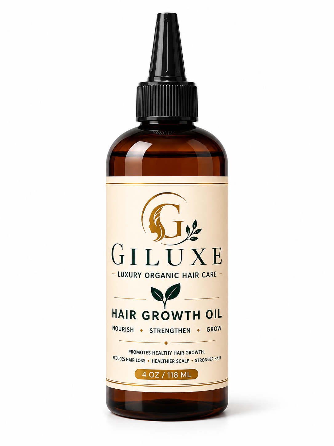 Organic Hair Growth Oil — Nourish • Strengthen • Shine