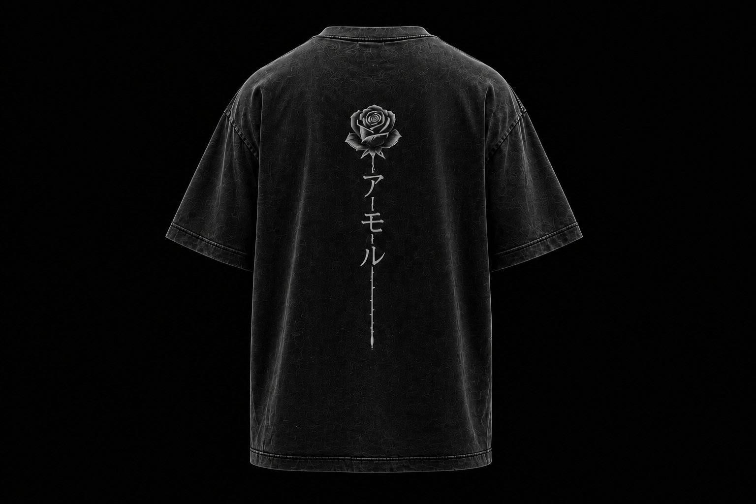 T-sirt Rose Vertical TEE VHOX-01