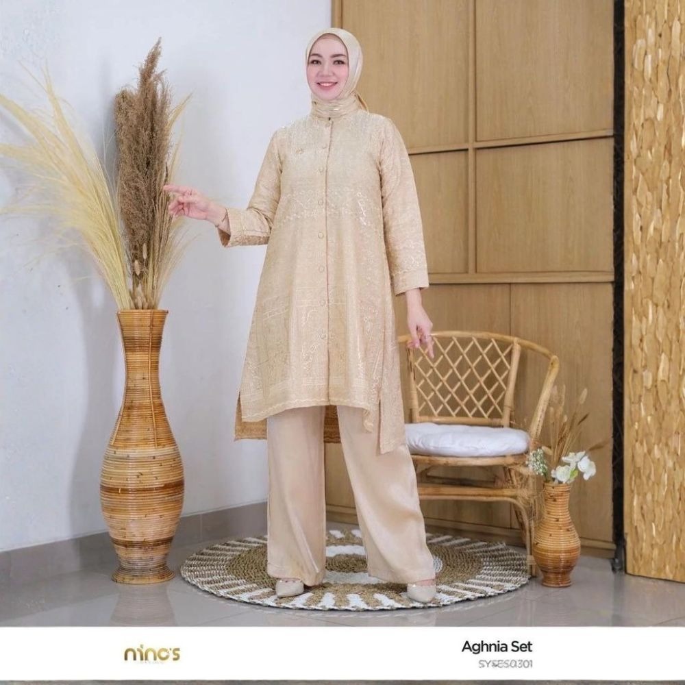 Aghnia Tunik Set Celana By Ninos Design