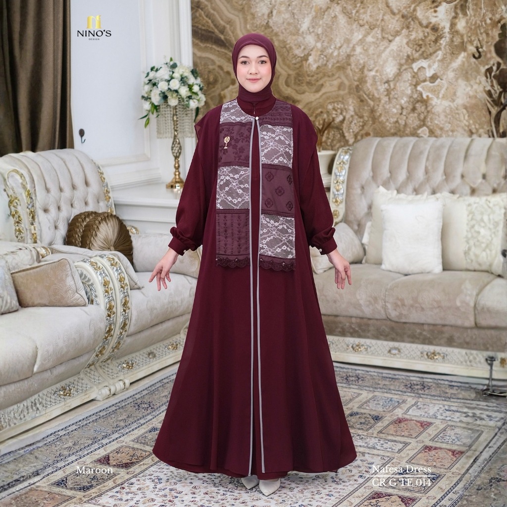 Nafesa Dress By Ninos Design