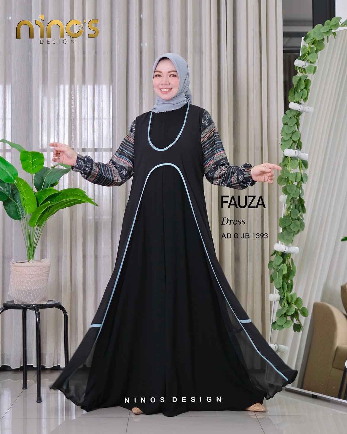 Fauza Dress By Ninos Design