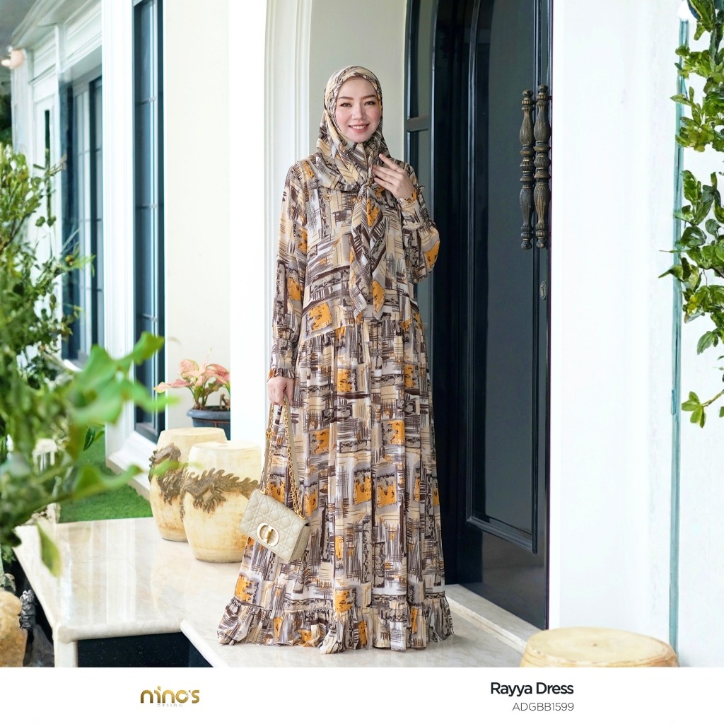 Rayyina Dress Set Hijab By Ninos Design