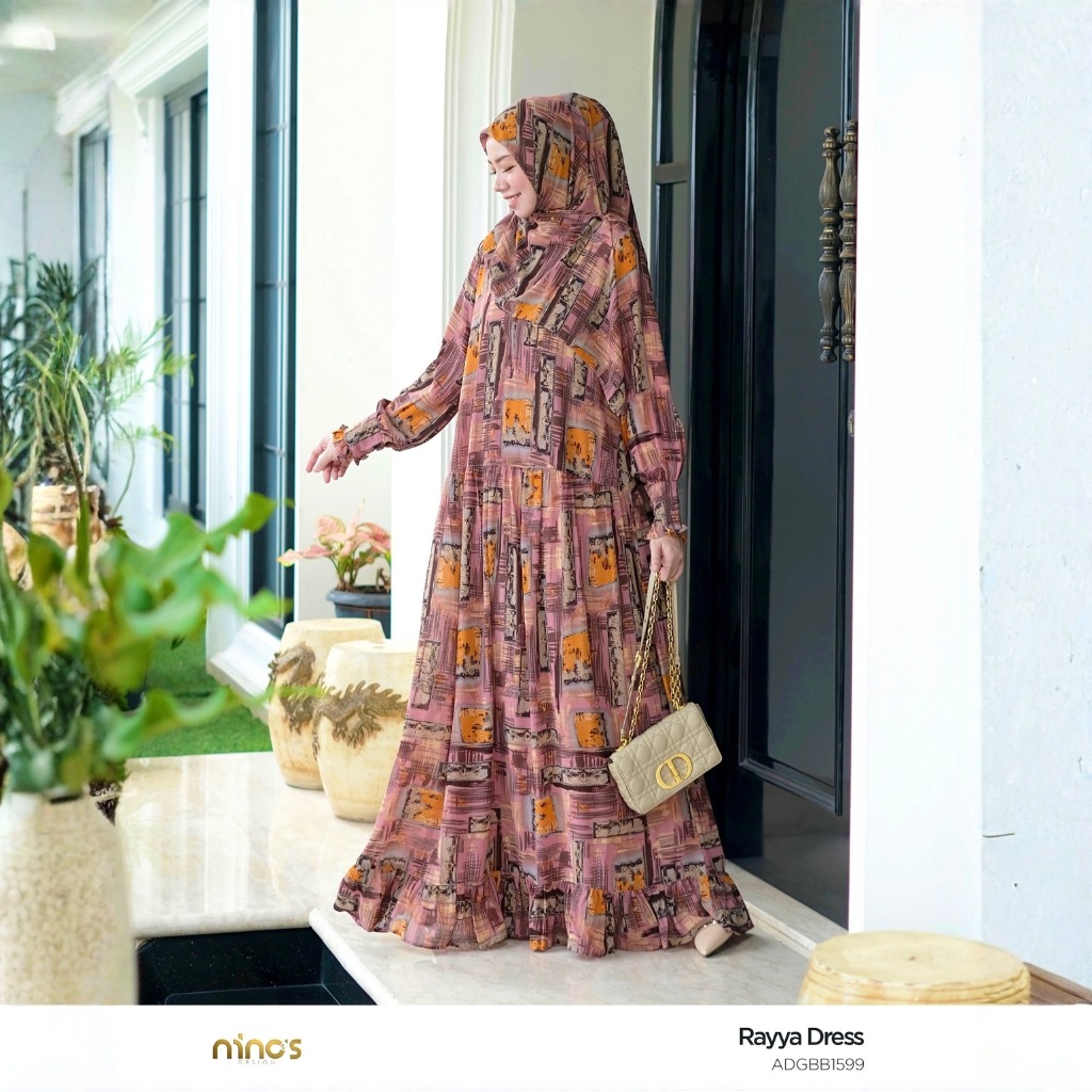 Rayyina Dress Set Hijab By Ninos Design