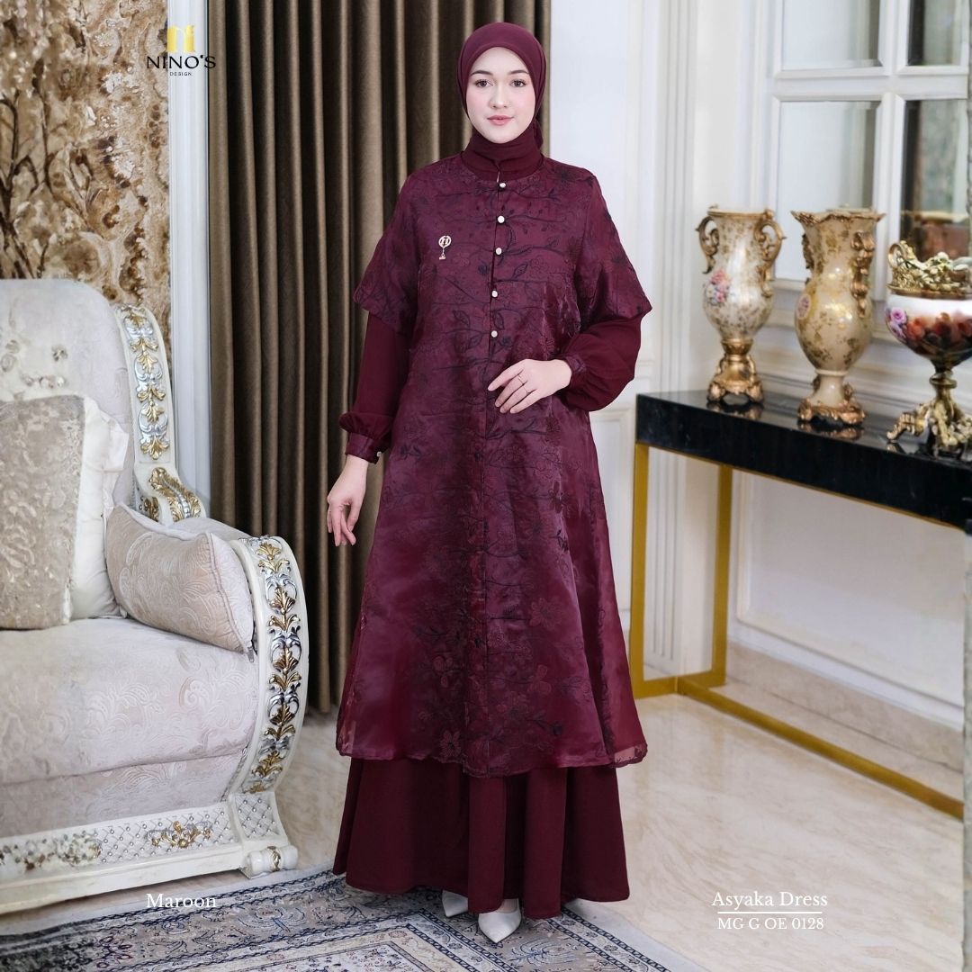 Asyaka Dress By Ninos Design