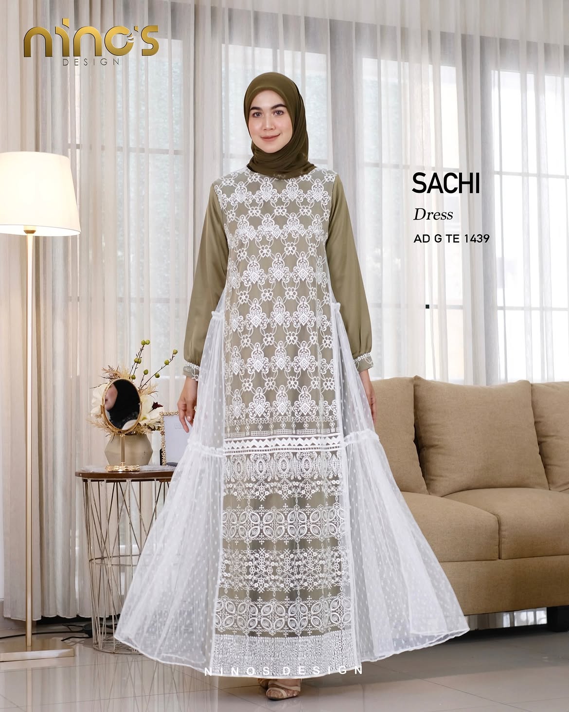Sachi Dress By Ninos Design