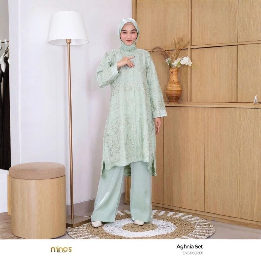 Aghnia Tunik Set Celana By Ninos Design