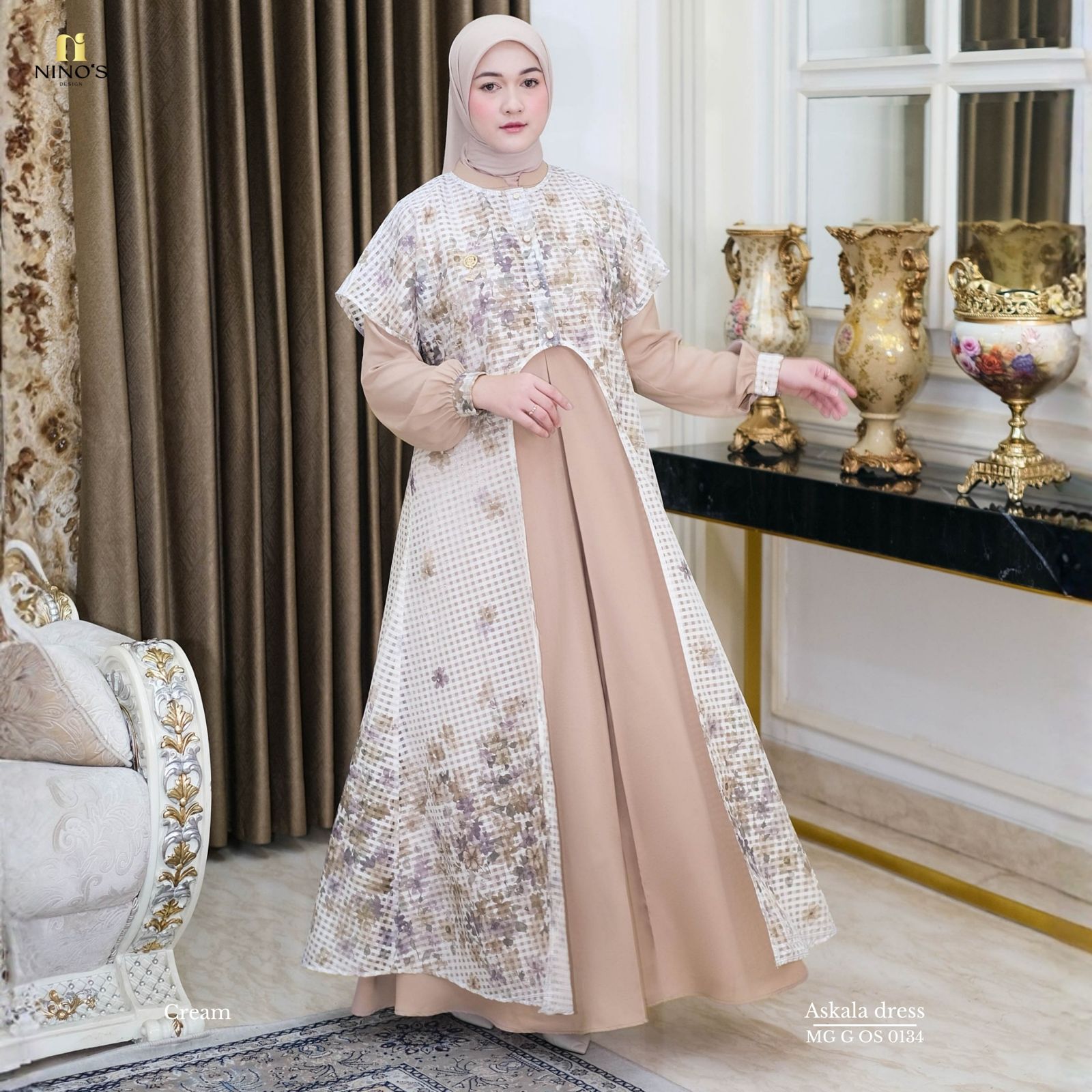 Askala Dress By Ninos Design