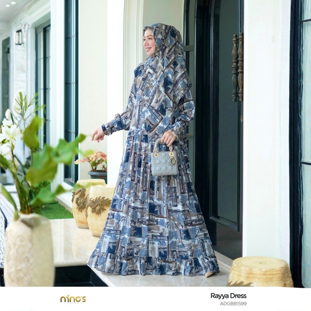 Rayyina Dress Set Hijab By Ninos Design