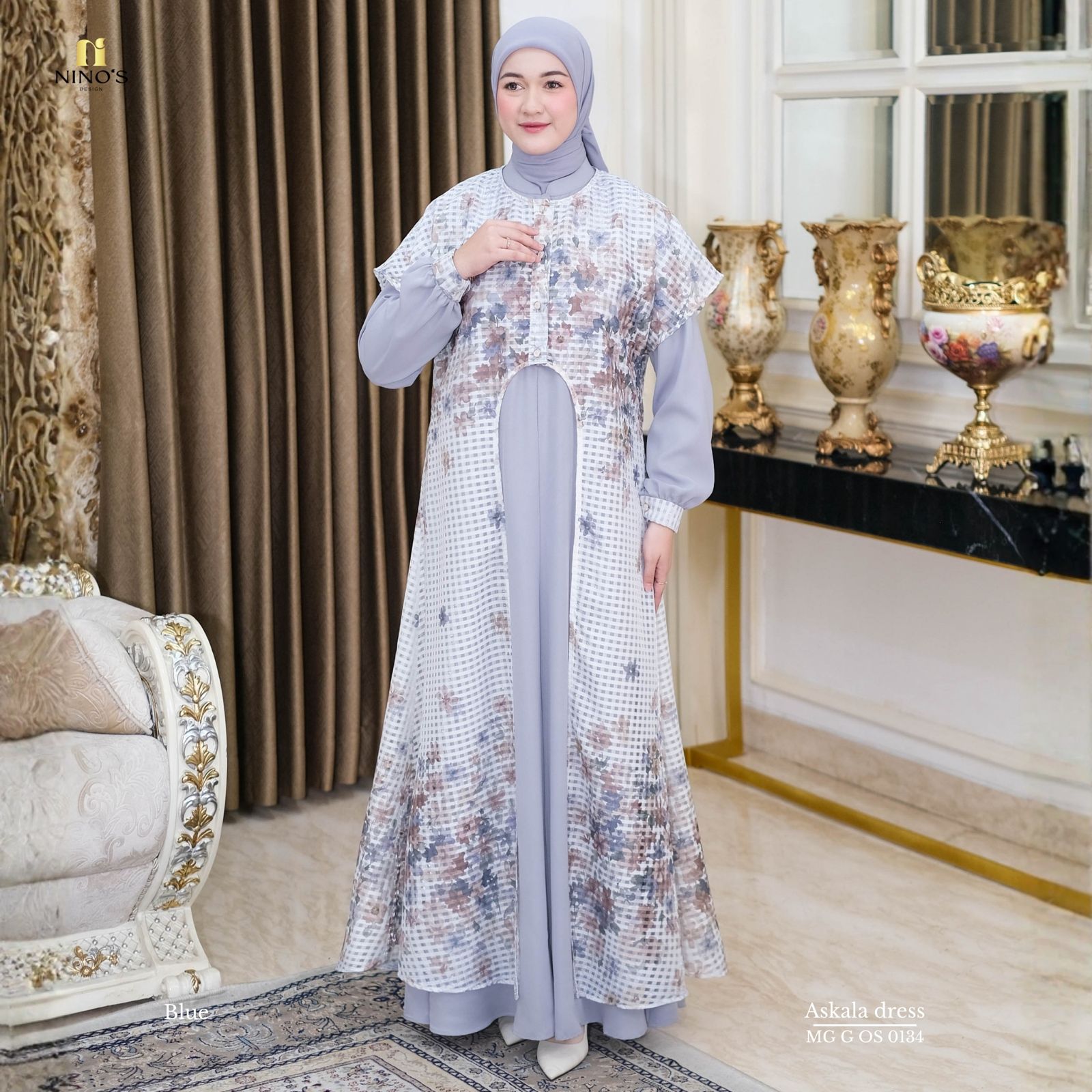 Askala Dress By Ninos Design