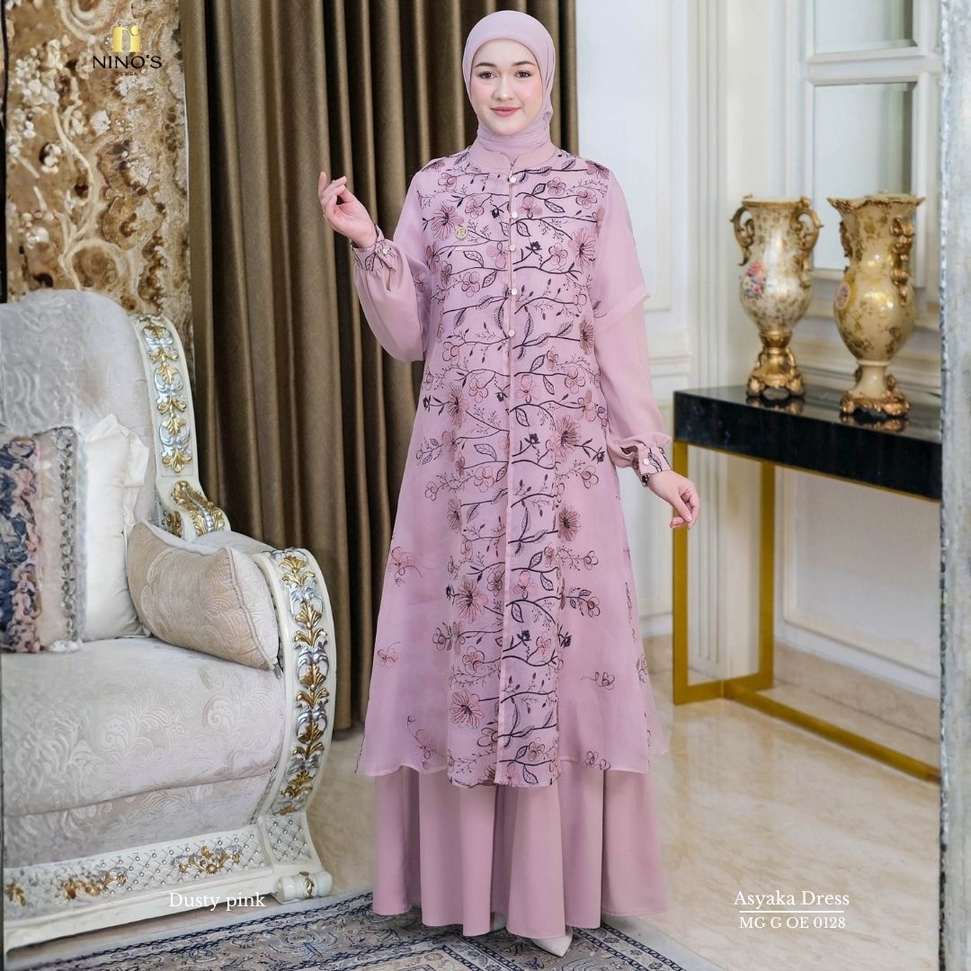 Asyaka Dress By Ninos Design