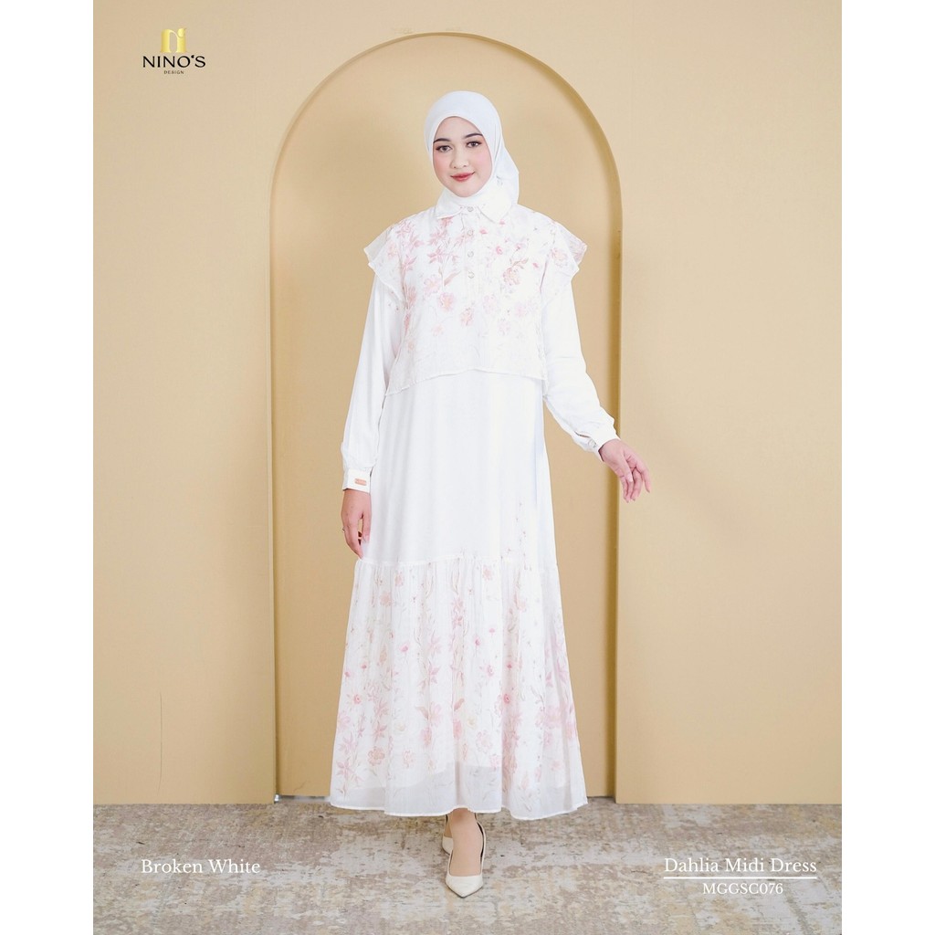 Dahlia Midi Dress By Ninos Design