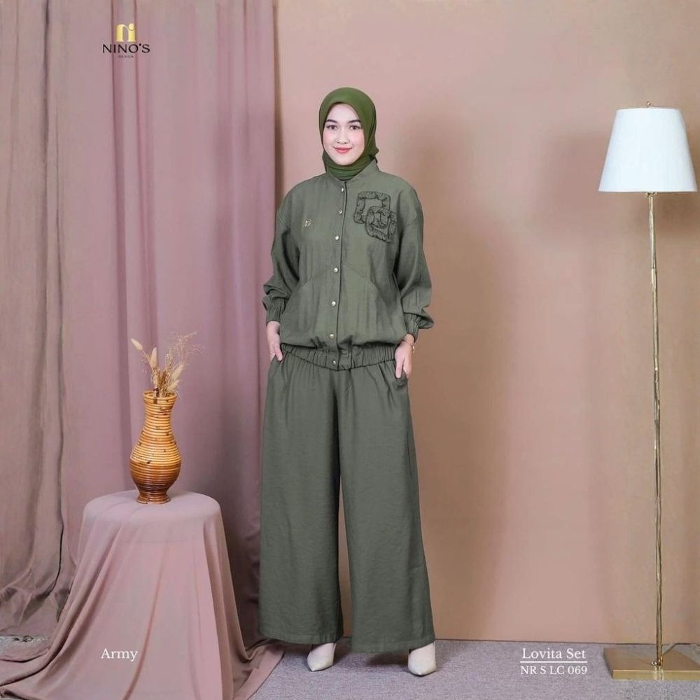 Lovita Set Celana By Ninos Design