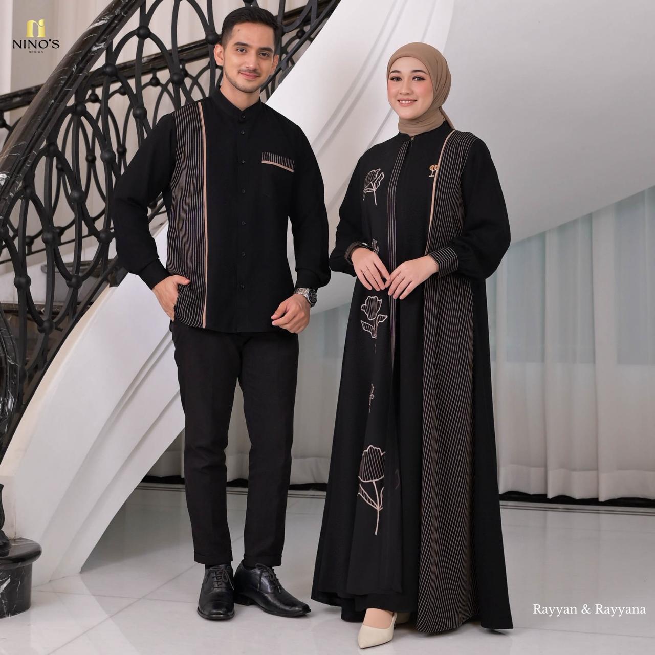 Sarimbit Couple Rayanna Dress & Rayyan Koko By Ninos Design