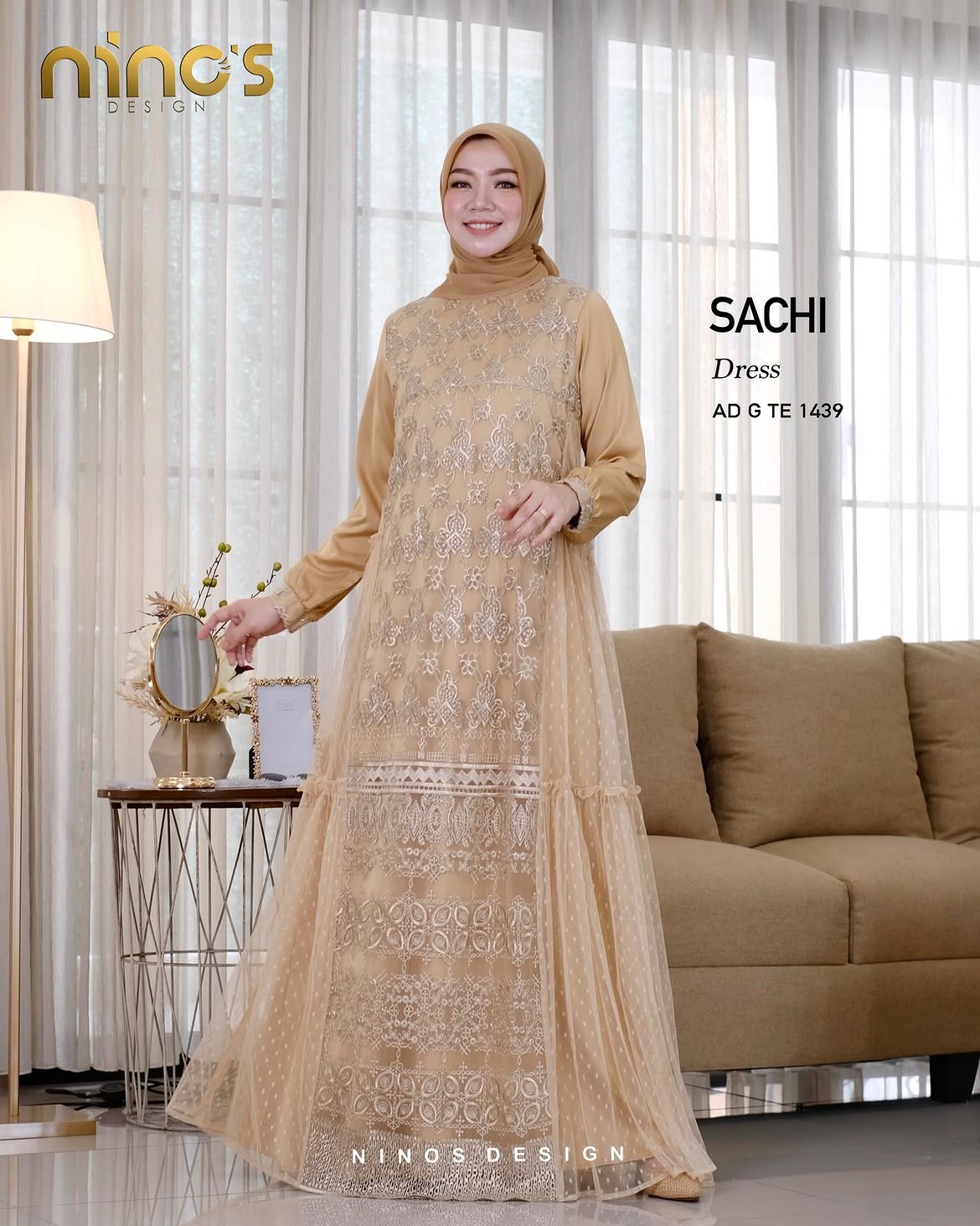 Sachi Dress By Ninos Design