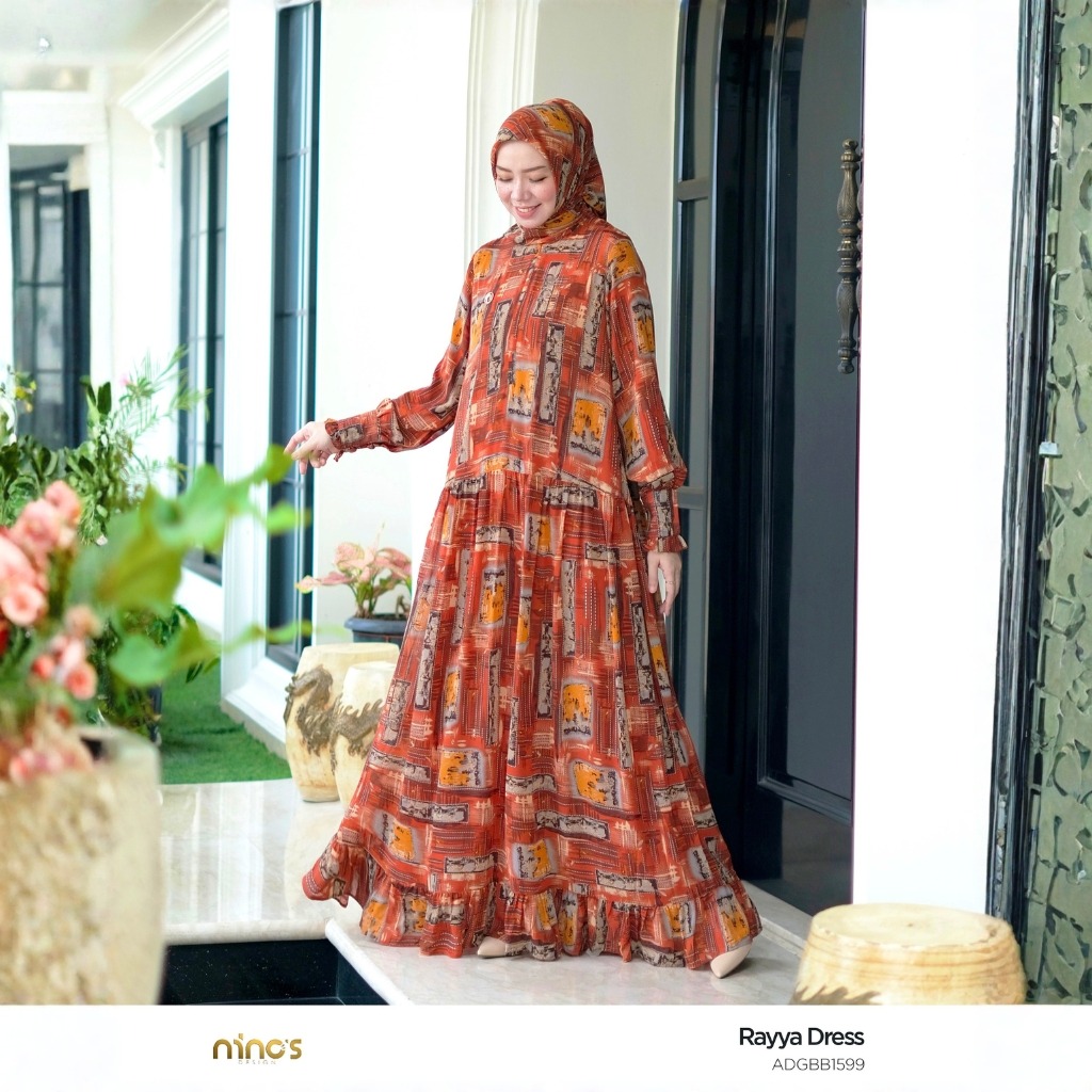 Rayyina Dress Set Hijab By Ninos Design