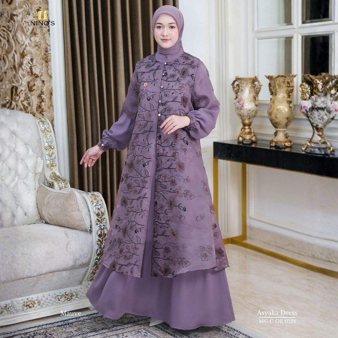 Asyaka Dress By Ninos Design