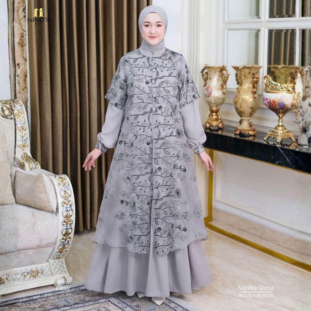 Asyaka Dress By Ninos Design
