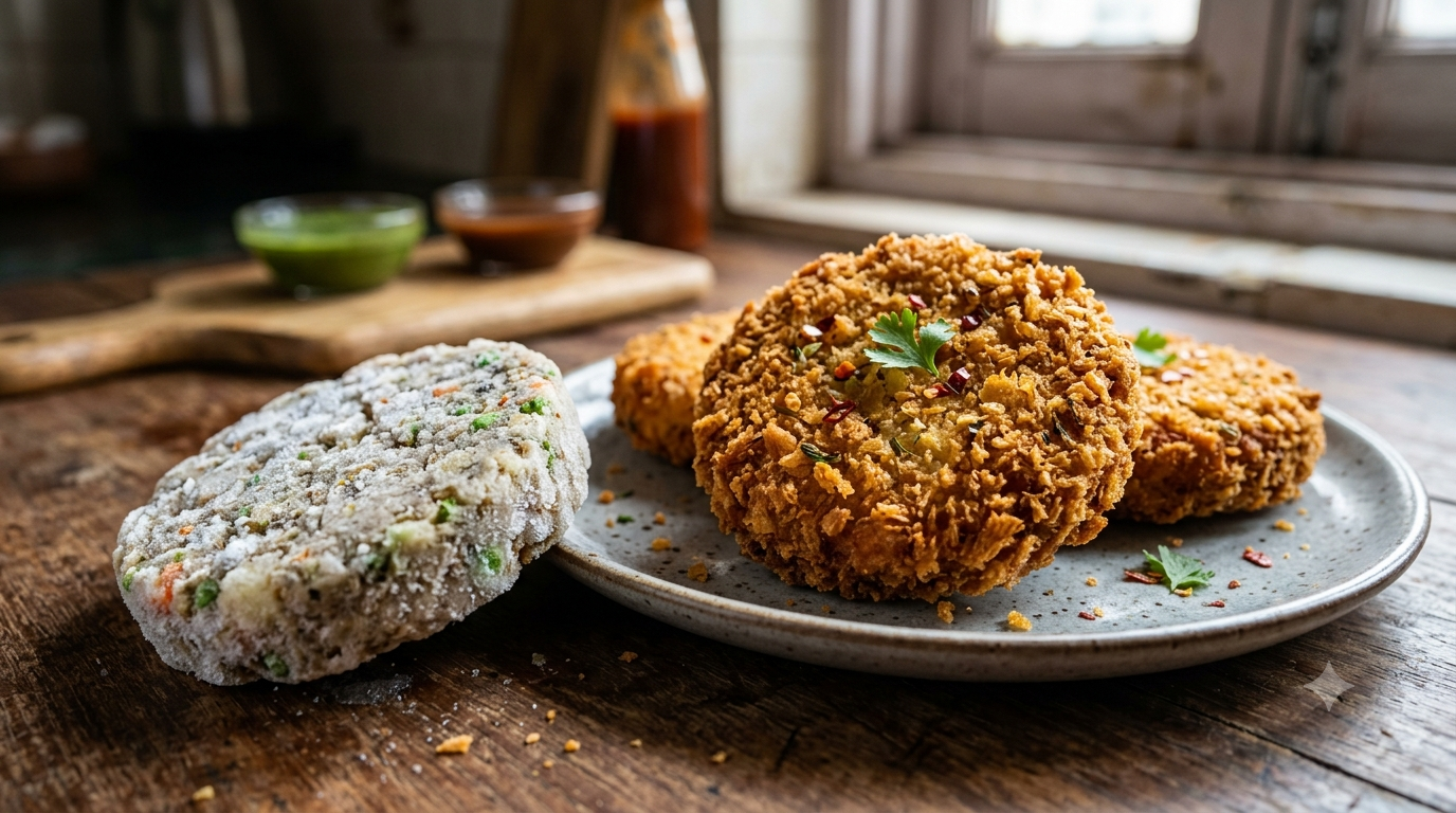 Krispy Burger Tikki(30pcs)