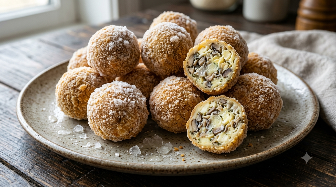 Mushroom and Cheese Balls(500gm)