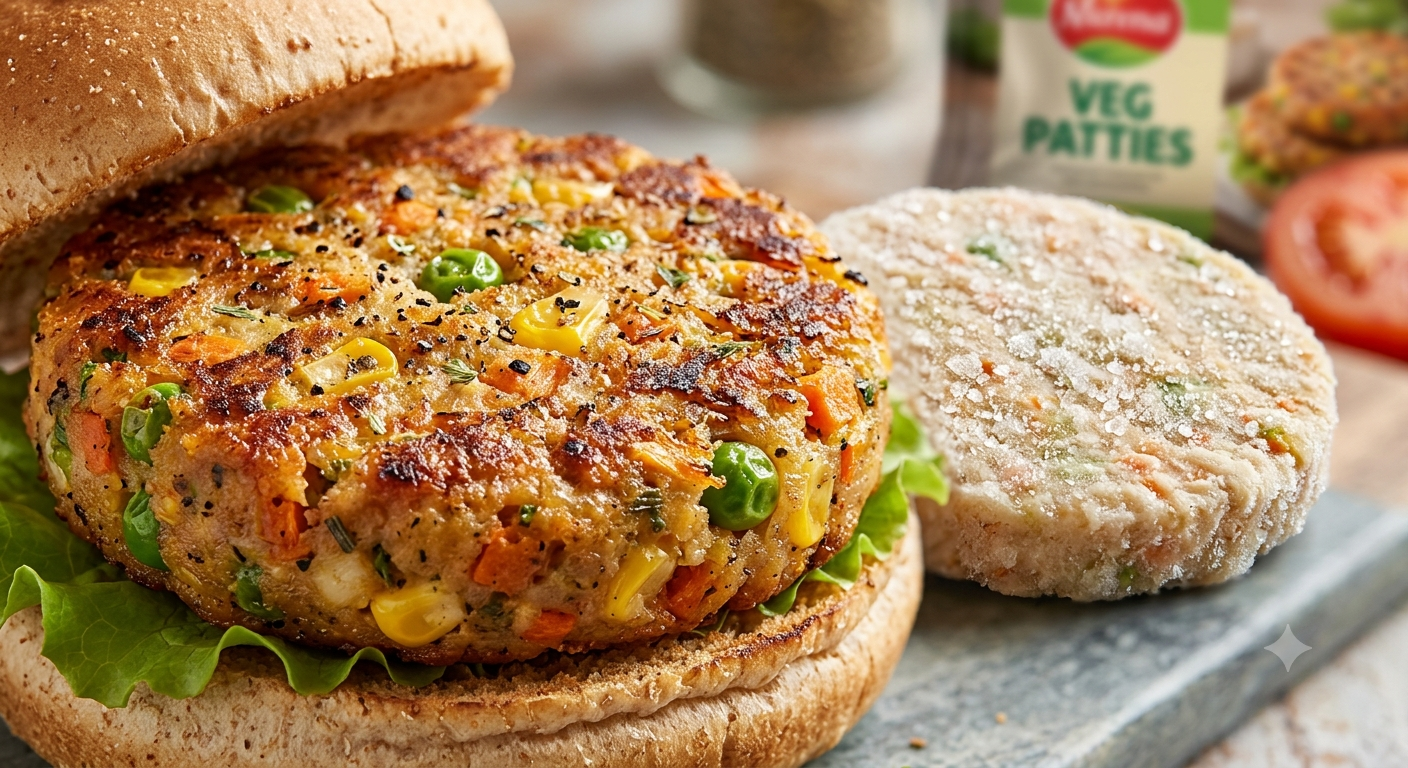 Veg Burger Tikki(15PCS)