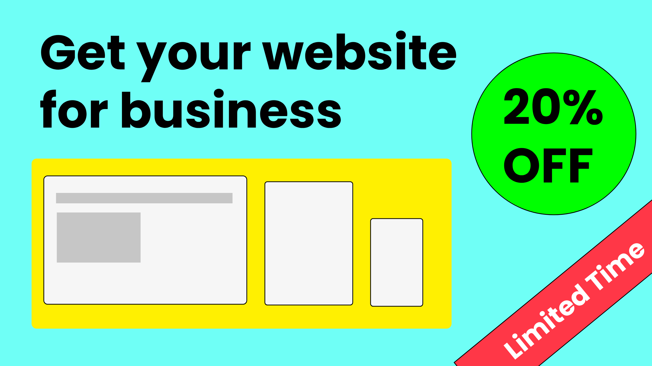 Get your own business website