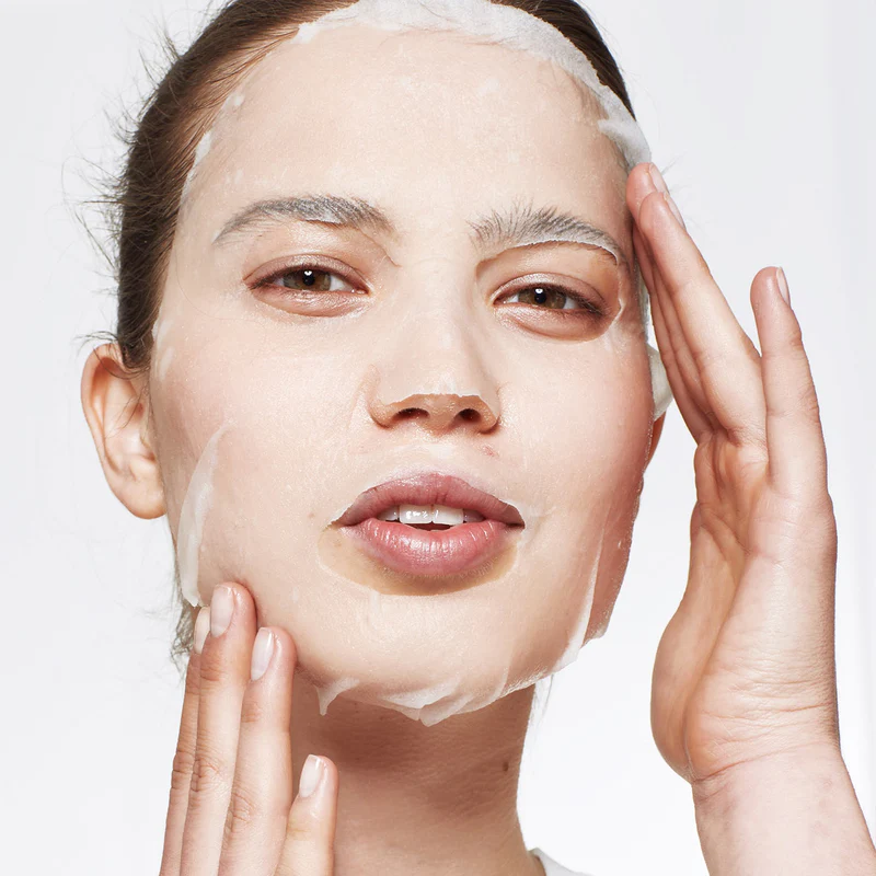   Garnier Hydra Bomb Green Tea Super-Hydrating & Rebalancing Tissue Mask for Normal to Combination Skin