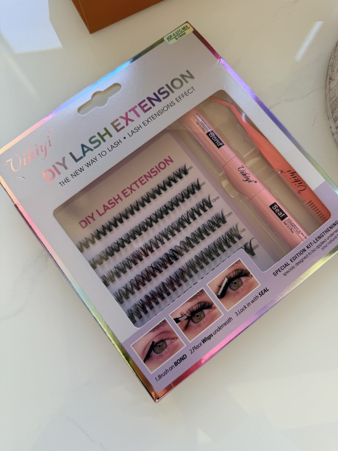 DIY Lash Extension Kit Purple