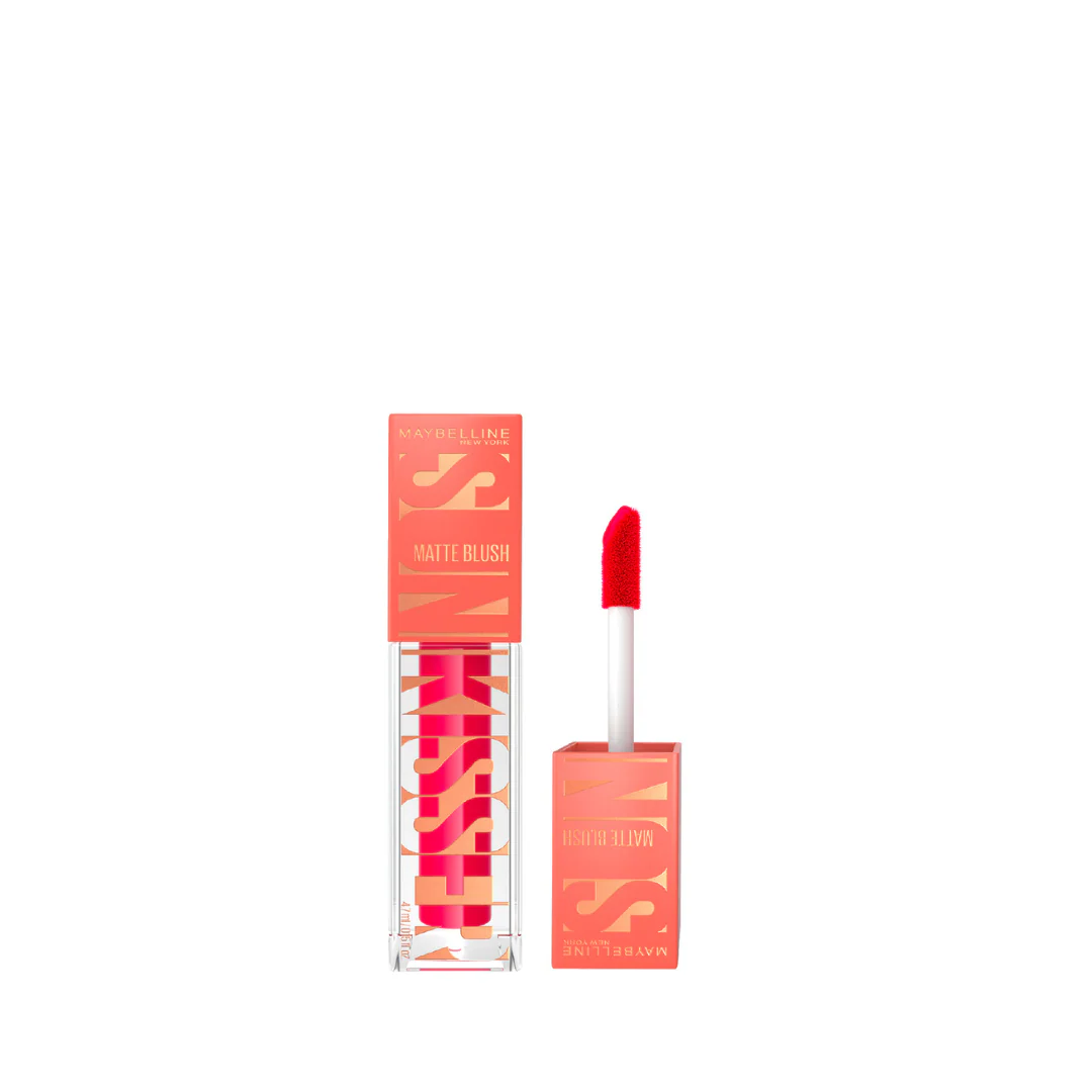 Maybelline Sunkisser 12H Longwear Multi-use Matte Liquid Blush, Bronzer, Blendable, Buildable