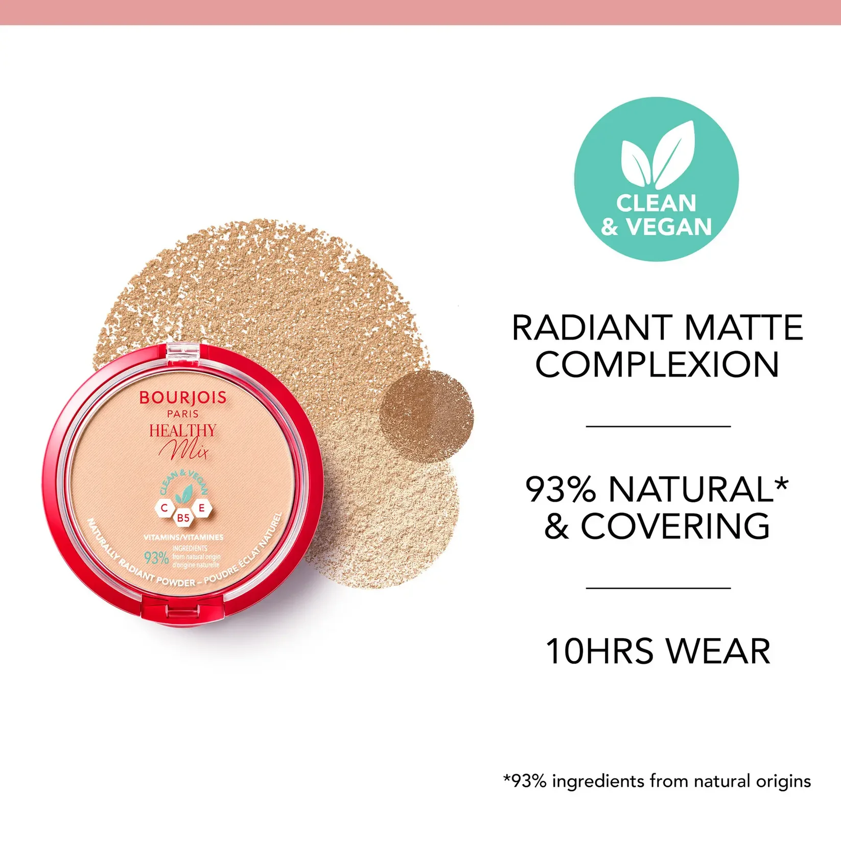 Bourjois Healthy Mix Clean Powder Foundation