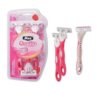 Max Quattro 3 Blades Razor