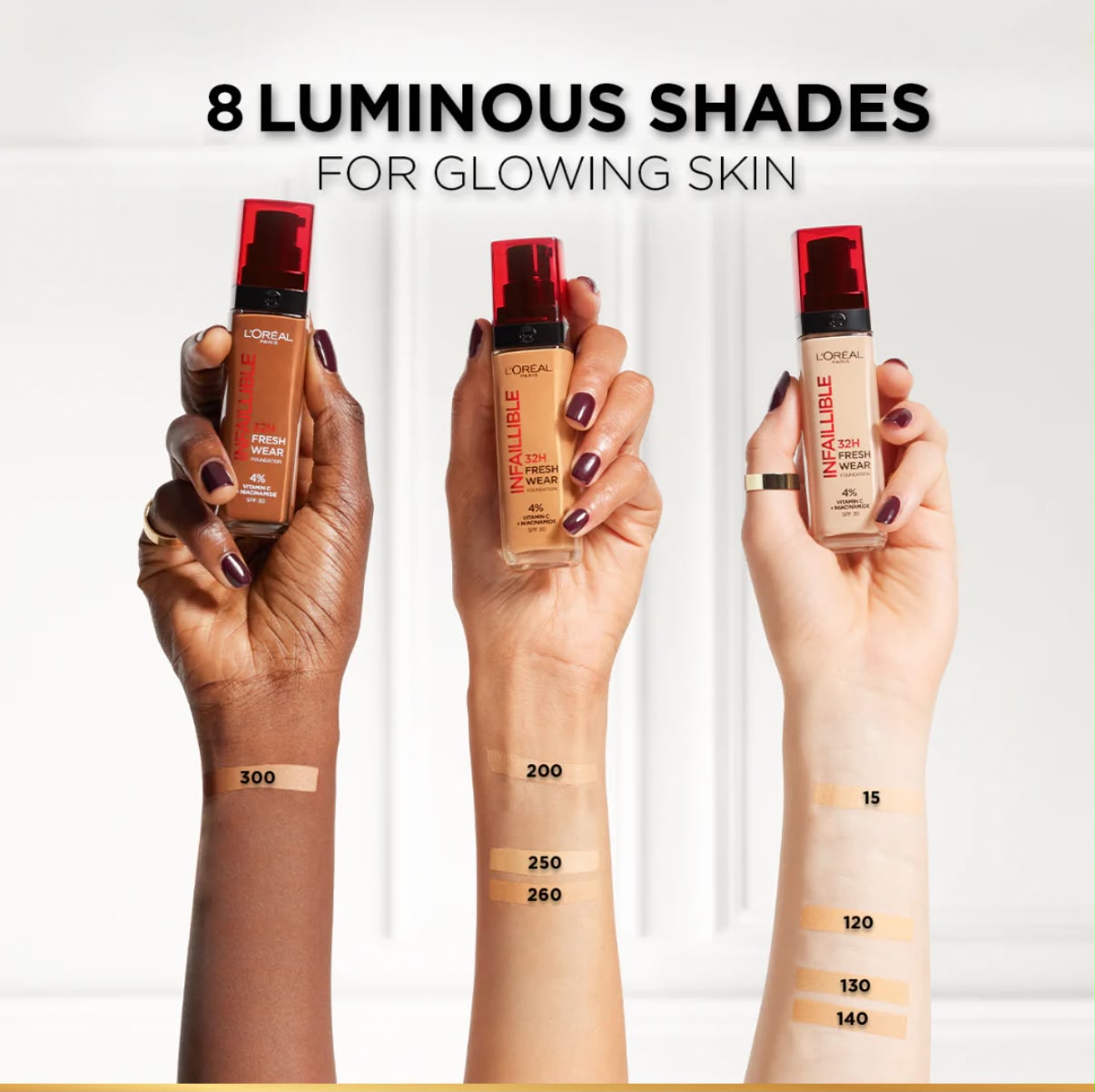 L'Oréal Paris Infallible 24h Stay Fresh Foundation SPF25