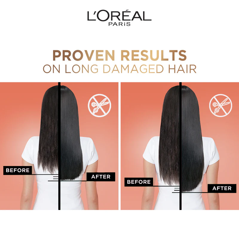 L'Oréal Paris Elvive Dream Long Restoring Shampoo For Long Damaged Hair With Keratin And Castor Oil