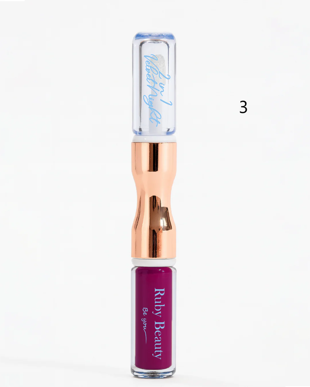 Ruby Beauty Velvet Night 2-in-1 Lipstick & Lip Oil