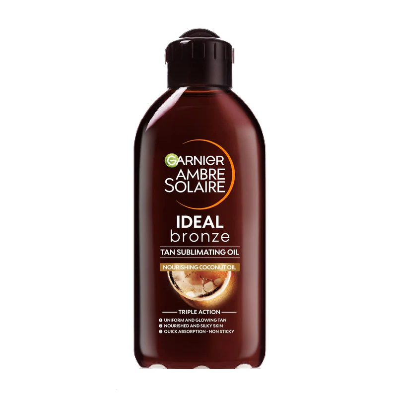   Garnier Ambre Solaire Ideal Bronze Tan Sublimating Oil 200ml