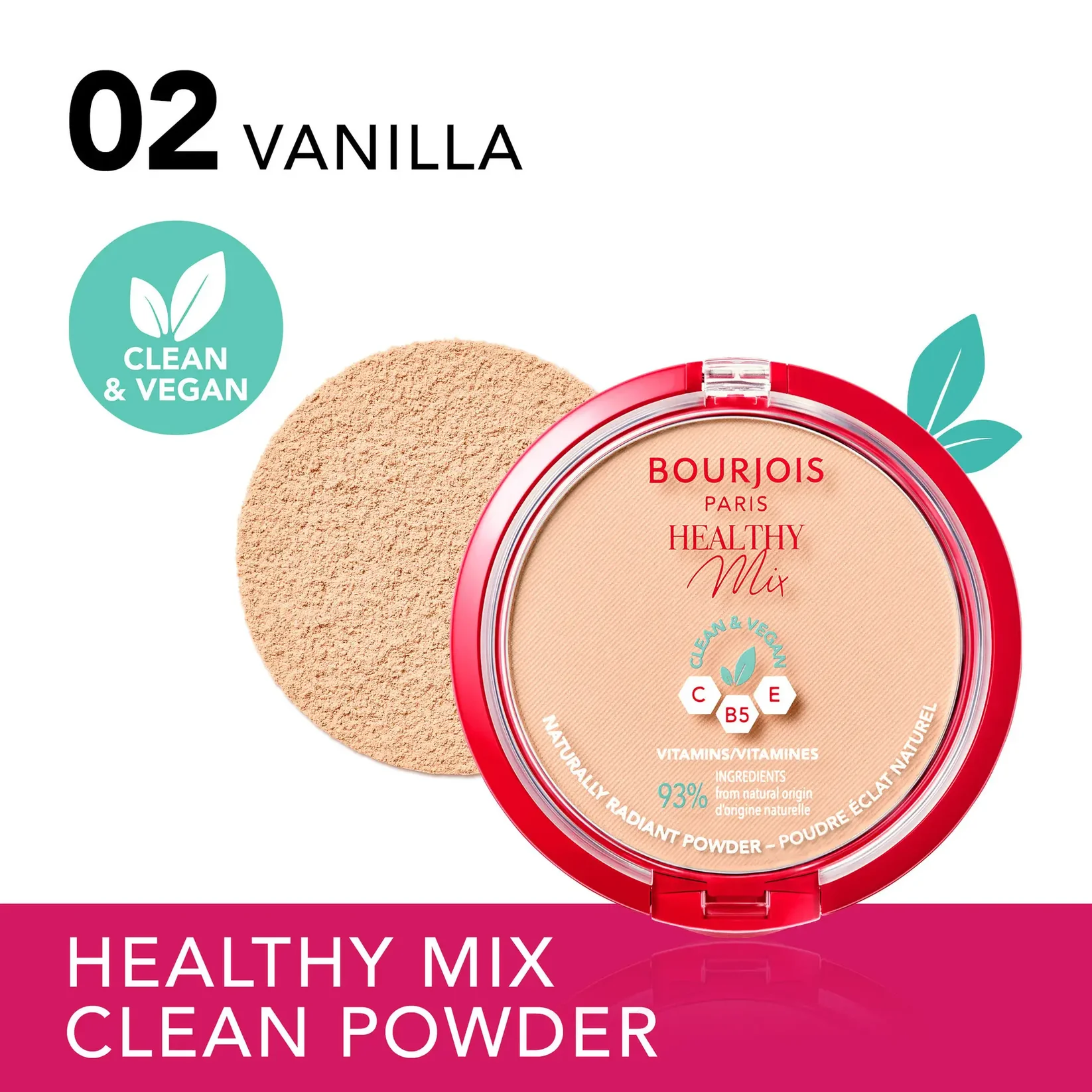 Bourjois Healthy Mix Clean Powder Foundation