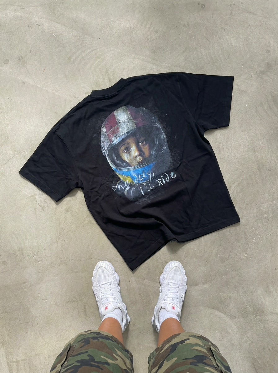 T-shirt One day I'll ride