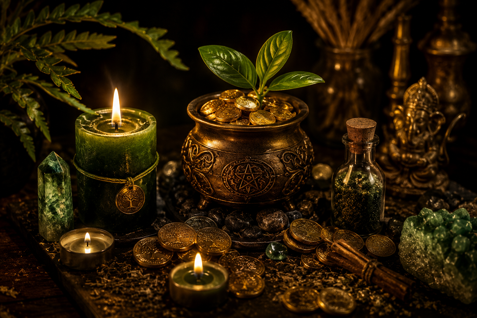 Ritual de Prosperidade e Abundância