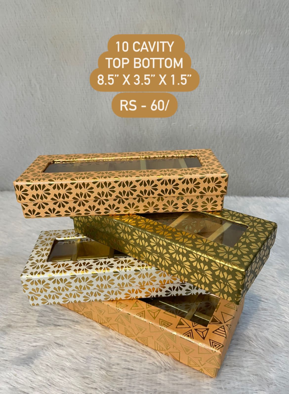 10 Cavity Decorative Box
