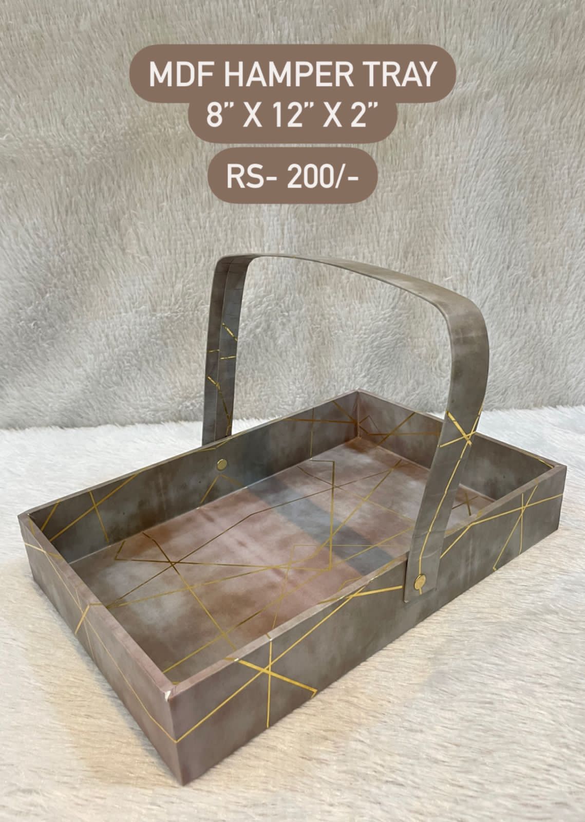 MDF Hamper Tray
