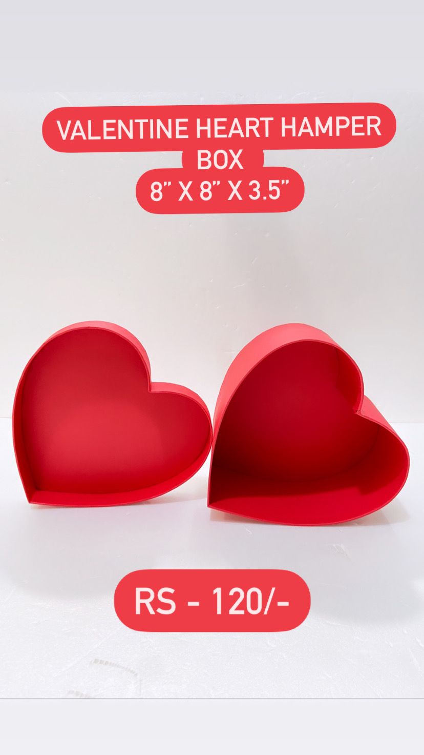 Valentine Heart Hamper Box