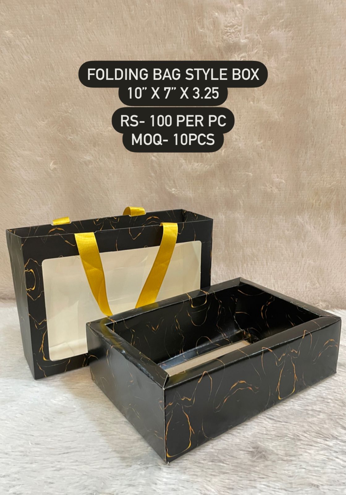 Folding Bag Style Box